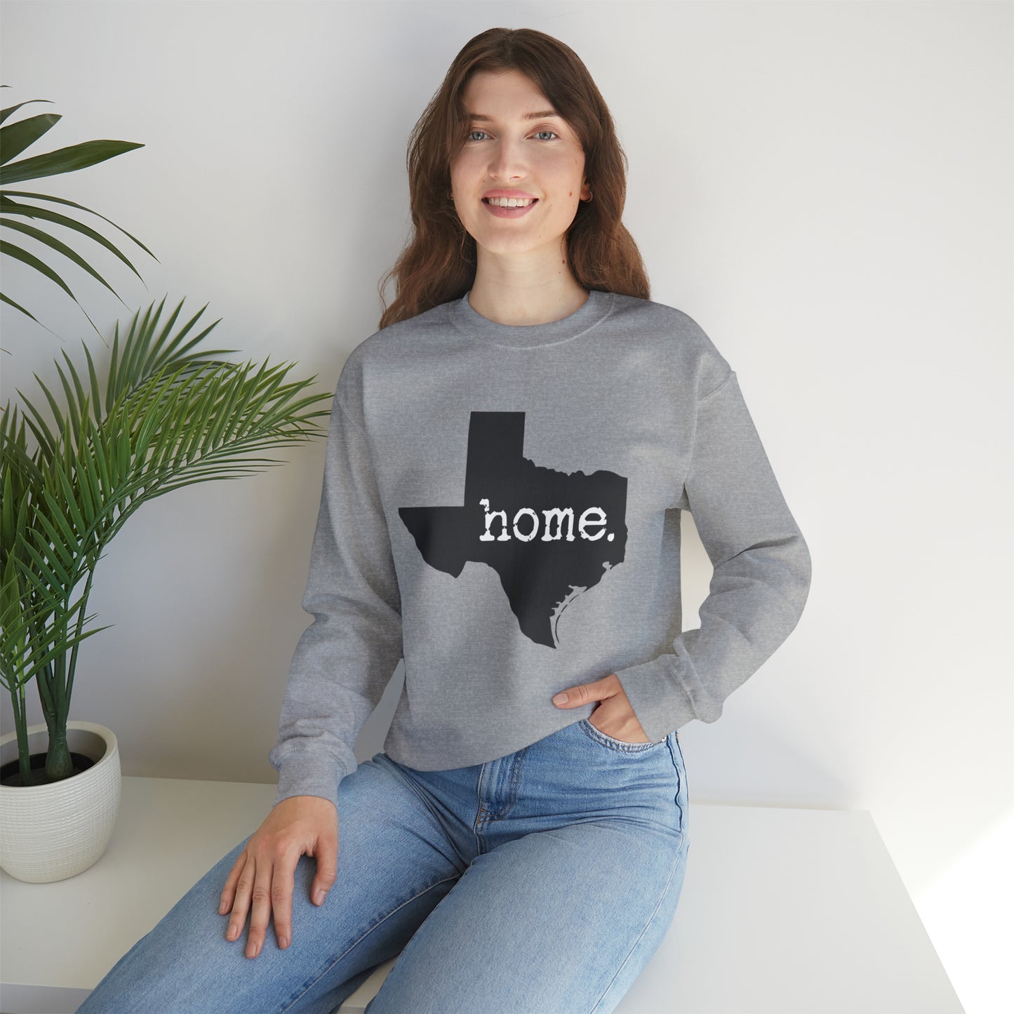 TX Home - Crewneck Sweatshirt