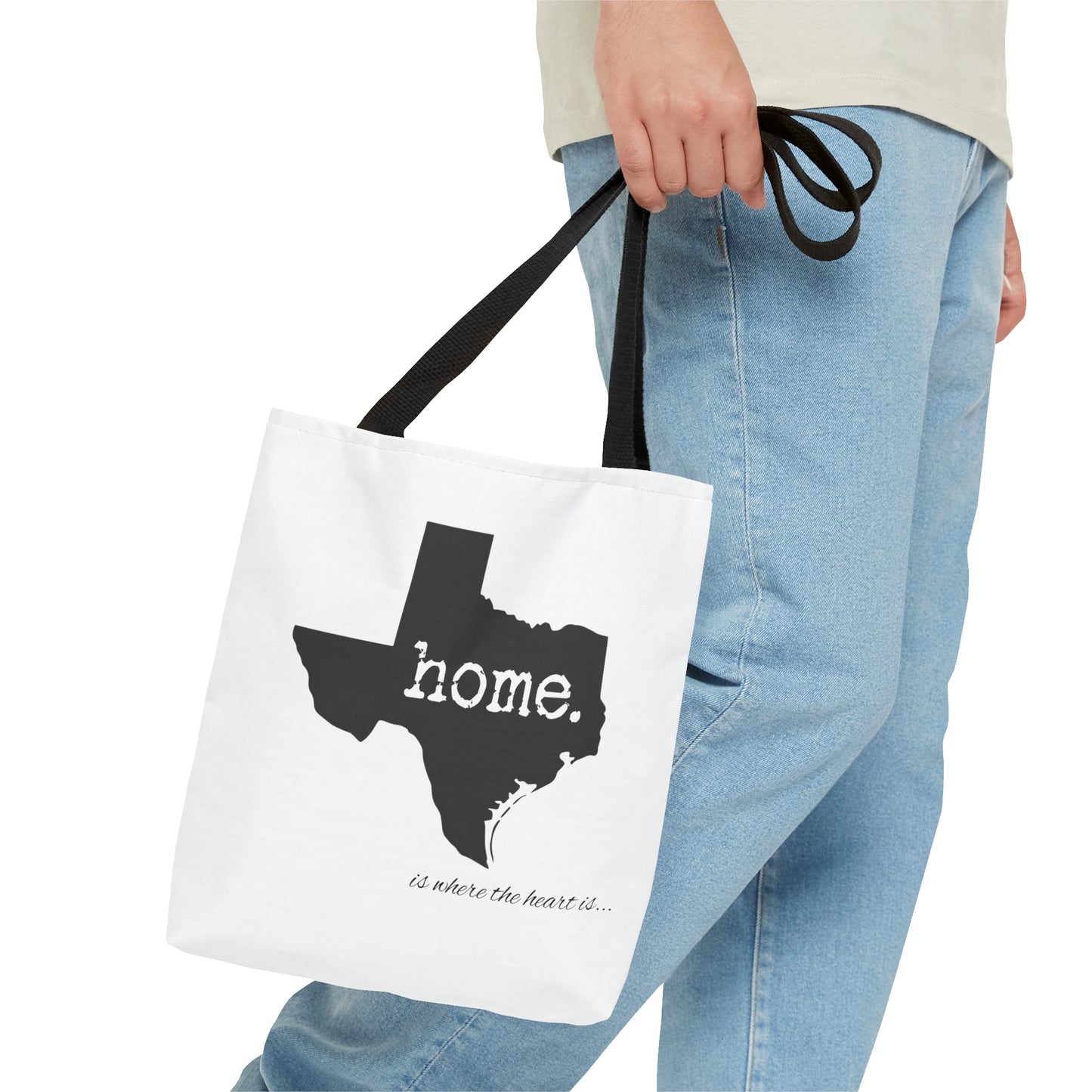 TX Home is where the heart is...Tote Bag (AOP)