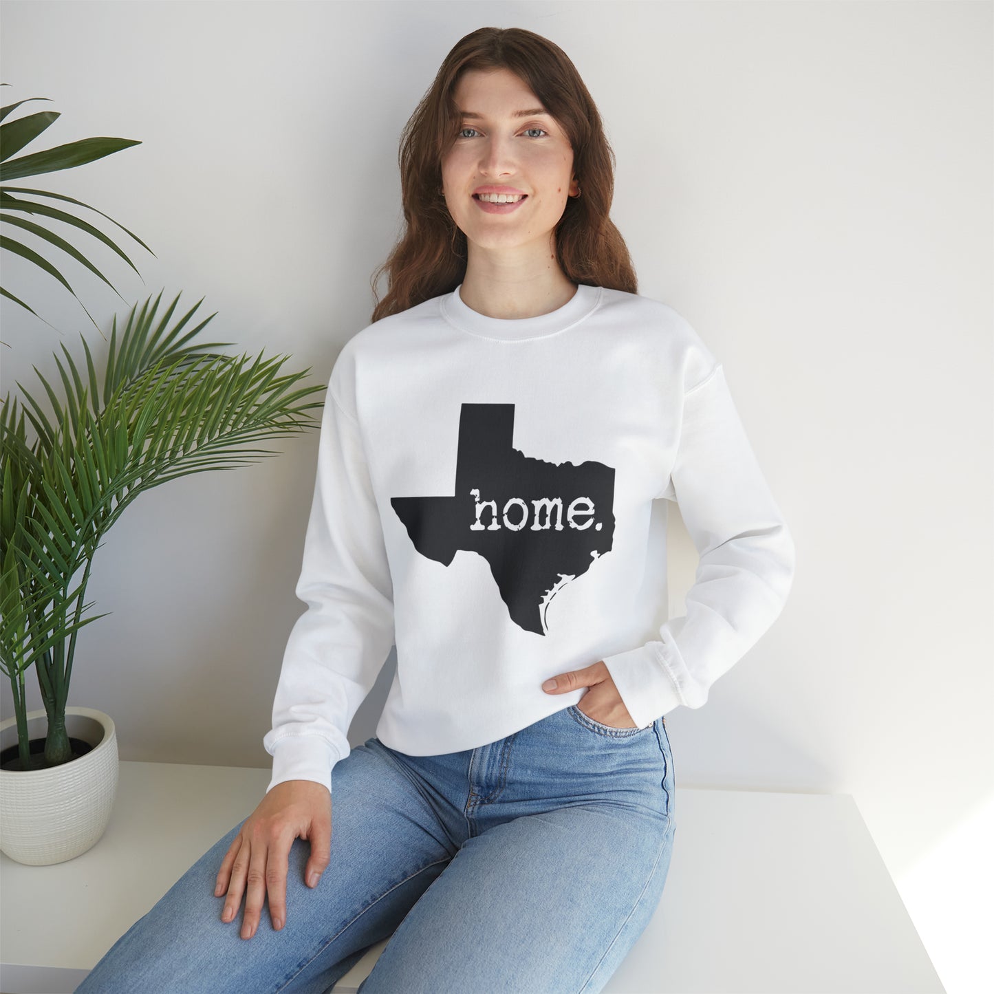 TX Home - Crewneck Sweatshirt