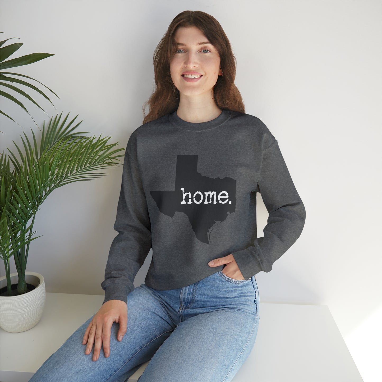 TX Home - Crewneck Sweatshirt