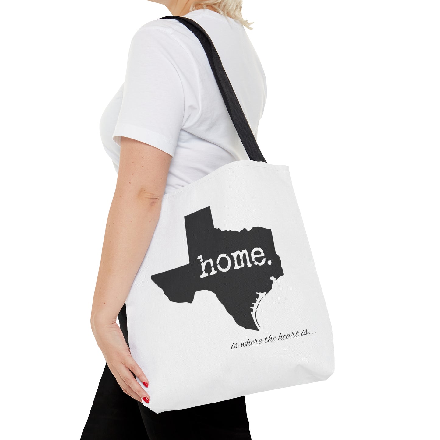 TX Home is where the heart is...Tote Bag (AOP)