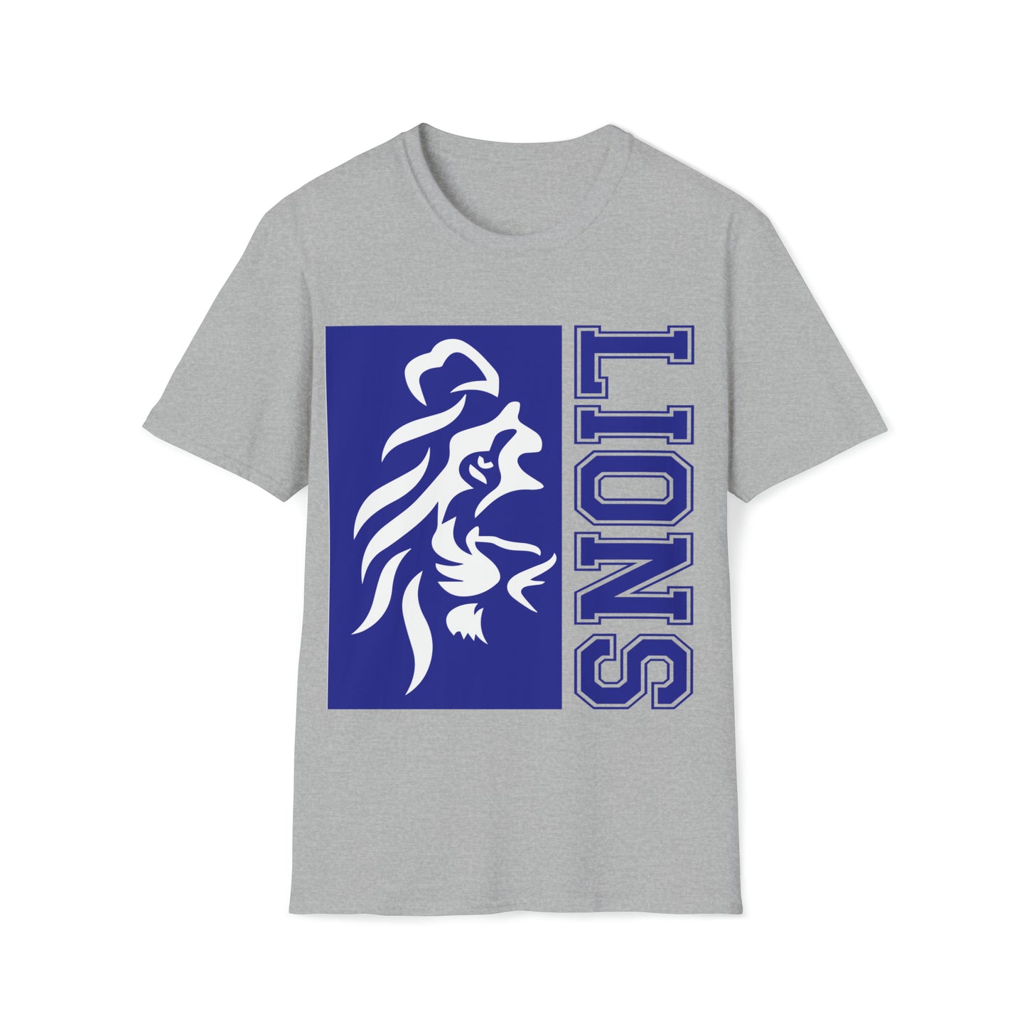 Lions Solid - Unisex Softstyle T-Shirt